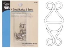 Dritz Coat Hooks And Eyes - 4 Sets -Best Household Items httpss3.amazonaws.commws assets productionapppublicspreeproducts9575originaldritz coat hooks and eyes 97 65 nickel