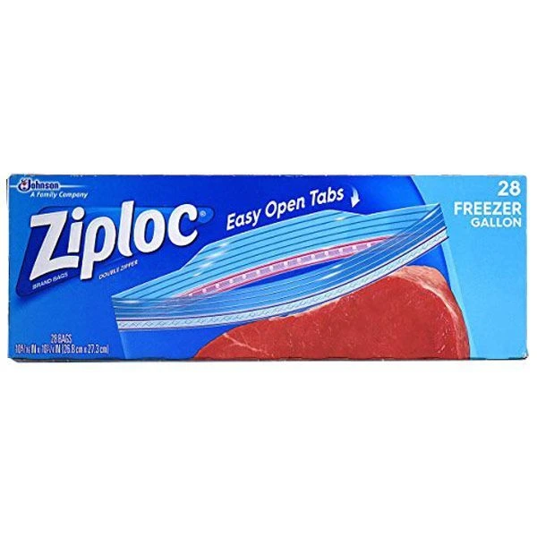 Ziploc Freezer Bag - 1Gal. / 28 Count 1 Ziploc Freezer Bag - 1Gal. / 28 Count