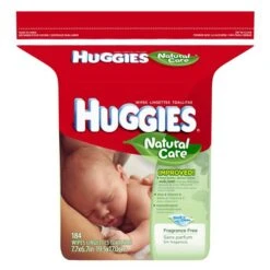 Huggies Natural Care Fragrance-Free Wipes (168-ct. Refill)
