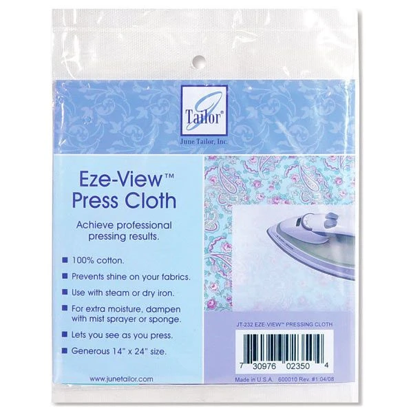 June Tailor Eze-View 100% Cotton Press Cloth - 24"x14"