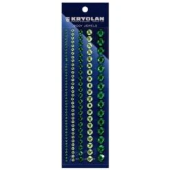 Kryolan Body Jewels -Best Household Items kryolan body jewels green 1