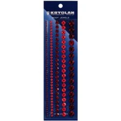 Kryolan Body Jewels -Best Household Items kryolan body jewels red 1