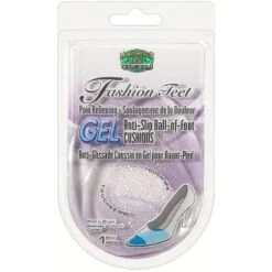 Moneysworth & Best Fashion Feet Gel Ball Of Foot Cushion -WITH ADHESIVE - 1 Pair