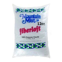 Mountain Mist 100% Polyester Fiberloft Stuffing- 2 Lb. Bag