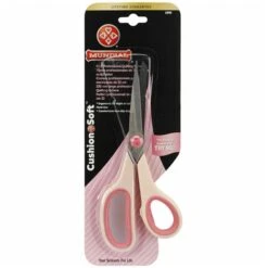 Mundial 8.5" Cushion Soft Ambidextrous Quilting Shears W/ Double Knife Edge Blade
