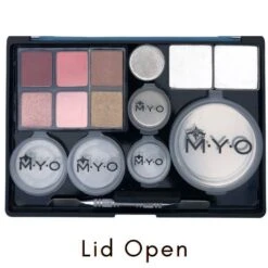 MYO Companion Palette - Black W/ Clear Lid 6 MYO Companion Palette - Black W/ Clear Lid -Best Household Items myo companion palette black clear lid medium and tall 3