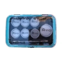 MYO Cosmetic Case Pro Kit W/ Transparent Lid -Best Household Items myo cosmetic case pro kit turquoise 2 1