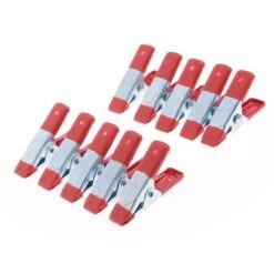 Pit Bull 2" Small Spring Clamps - Red (10 Pc.)