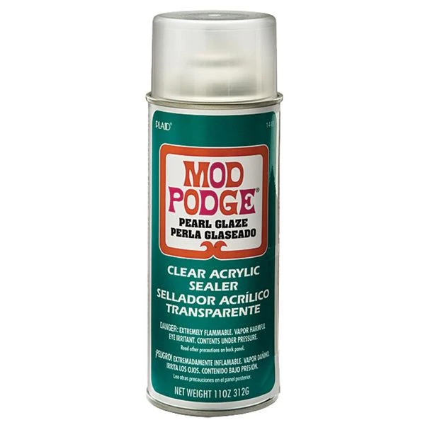 Plaid Mod Podge Pearlized Glaze Spray - 11 Oz 1 Plaid Mod Podge Pearlized Glaze Spray - 11 Oz
