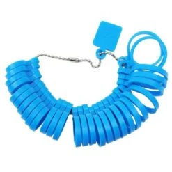 Ring Sizing Pocket Finger Gauge - Plastic