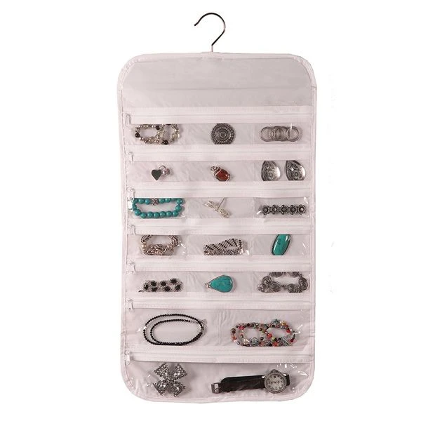 Richards Homewares 37 Pocket Clear Vinyl Jewelry Organizer 1 Richards Homewares 37 Pocket Clear Vinyl Jewelry Organizer