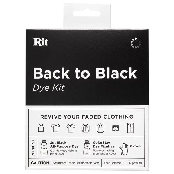 Rit Dye Back To Black Kit 1 Rit Dye Back To Black Kit