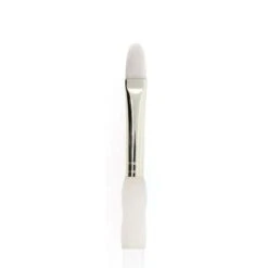 Royal Brush Soft-Grip White Taklon Filbert Brush - Size 4
