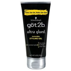 Schwartzkopf Got2b Ultra Glued Invincible Styling Gel - 6 Oz