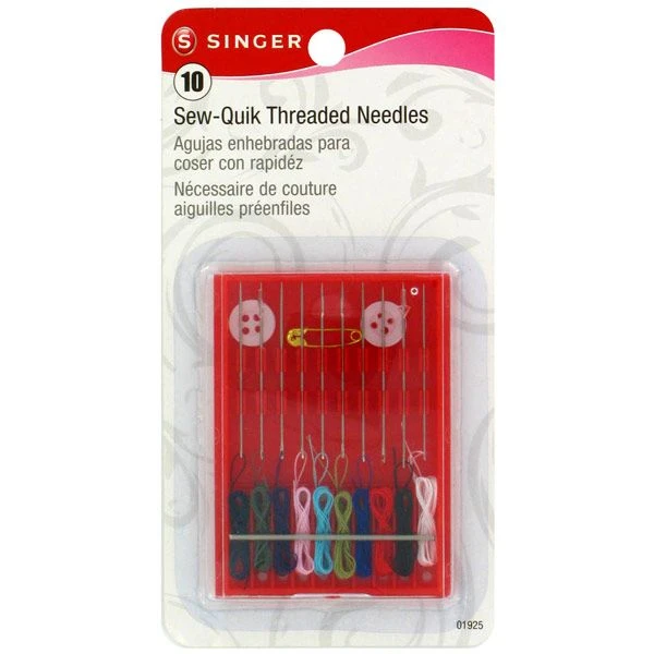 Singer Sew-Quik Threaded Needles Kit 1 Singer Sew-Quik Threaded Needles Kit