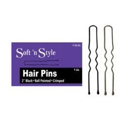 Soft N Style 2" Ball Point Crimped Hair Pins (1 Lb.)
