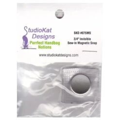 Studio Kat Designs Invisible Sew In Magnet Snaps-1 Set