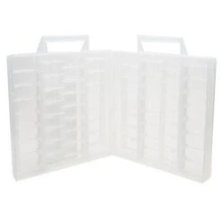 Sulky Slimline Thread Storage Box 15 X 15 X 3 - Holds 64 Lg. & Sm. Spools