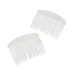 Veil Comb Plastic-Clear 2 Ct.
