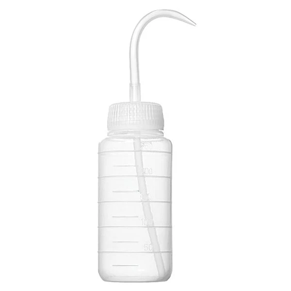 Wide Mouth Wash Bottle W/ Curved Dispensing Tip 1 Wide Mouth Wash Bottle W/ Curved Dispensing Tip
